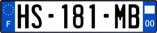HS-181-MB