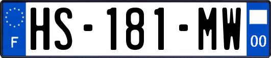 HS-181-MW