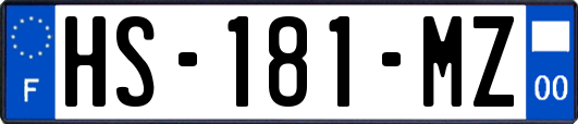 HS-181-MZ