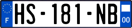 HS-181-NB