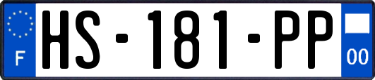 HS-181-PP