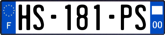 HS-181-PS