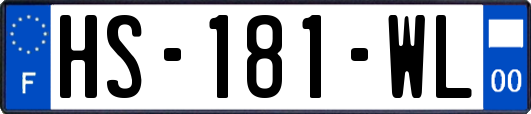 HS-181-WL