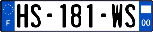 HS-181-WS