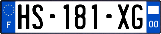 HS-181-XG