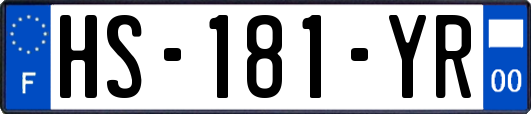 HS-181-YR