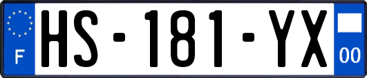 HS-181-YX