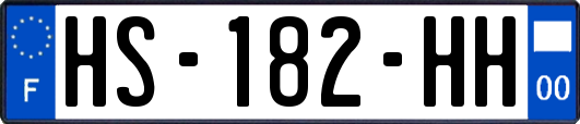 HS-182-HH