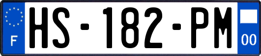 HS-182-PM