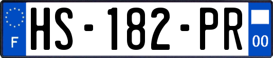 HS-182-PR