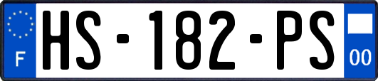 HS-182-PS