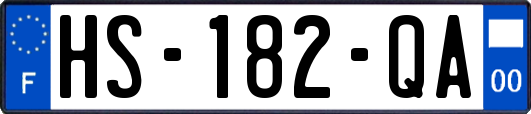 HS-182-QA