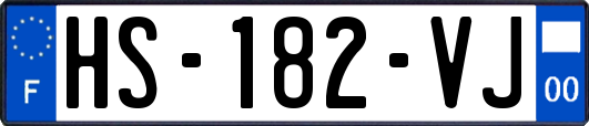 HS-182-VJ
