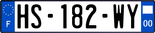 HS-182-WY