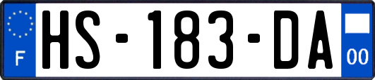 HS-183-DA