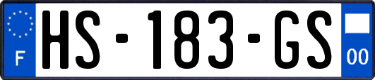 HS-183-GS