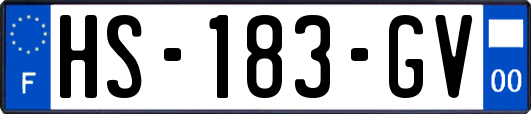 HS-183-GV