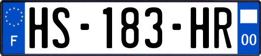 HS-183-HR