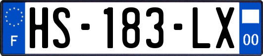 HS-183-LX