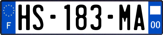 HS-183-MA