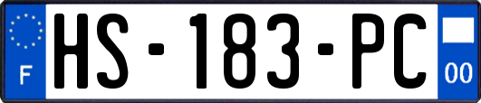 HS-183-PC