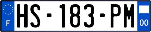 HS-183-PM