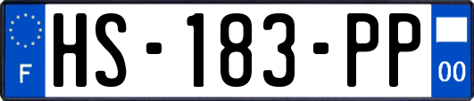HS-183-PP