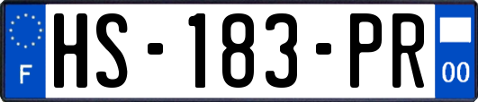 HS-183-PR