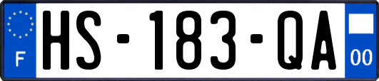 HS-183-QA
