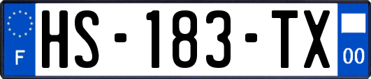 HS-183-TX