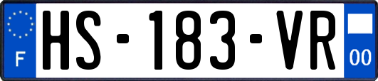 HS-183-VR