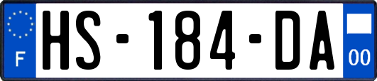 HS-184-DA