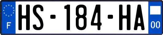 HS-184-HA