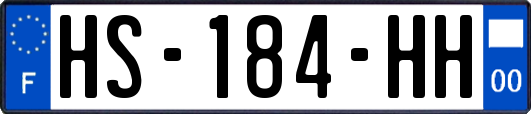 HS-184-HH