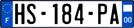 HS-184-PA