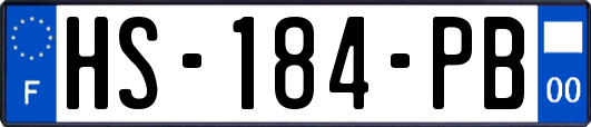 HS-184-PB