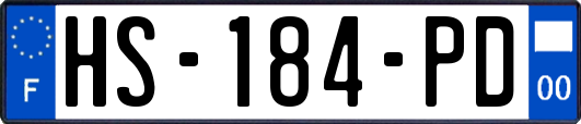 HS-184-PD