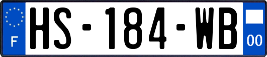 HS-184-WB