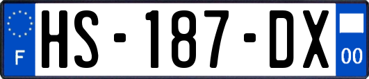 HS-187-DX