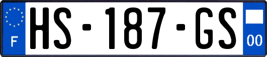 HS-187-GS
