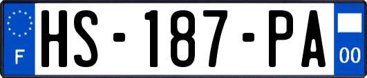 HS-187-PA
