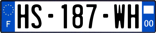 HS-187-WH