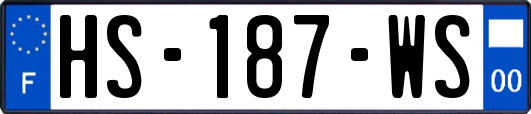 HS-187-WS