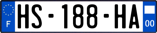 HS-188-HA