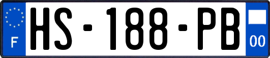 HS-188-PB
