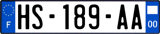 HS-189-AA