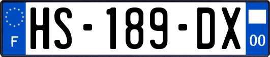 HS-189-DX