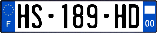 HS-189-HD