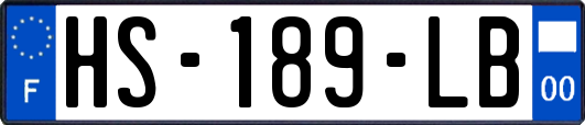 HS-189-LB