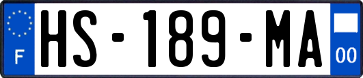 HS-189-MA